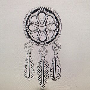Pandora Silver Dreamcatcher Bracelet Charm